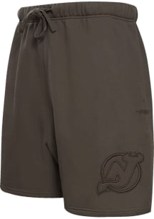Pro Standard New Jersey Devils Mens Brown Neutral Shorts