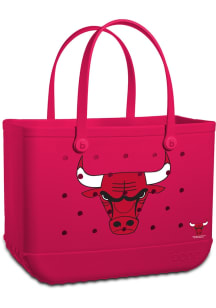 Chicago Bulls Red Large Bogg Bag Tote