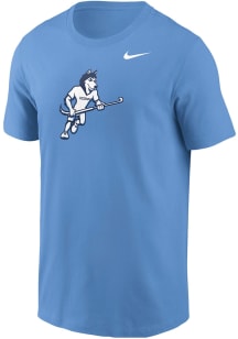 Nike UConn Huskies Light Blue Jonathan Playing Field Hockey Short Sleeve T Shirt
