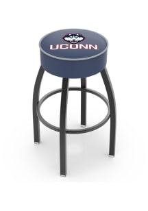 UConn Huskies Swivel Pub Stool - Black
