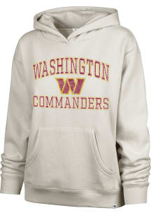 47 Washington Commanders Womens Brown Naomi Hooded Sweatshirt