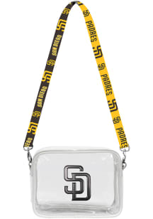 San Diego Padres White Fanny Fan Clear Bag