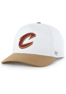 47 Cleveland Cavaliers TWO TONE 47 HITCH Adjustable Hat - White