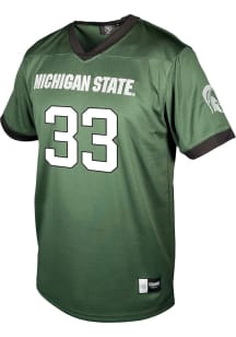 Jaxon McCaig  Genuine Collective Michigan State Spartans Green NIL Football Jersey