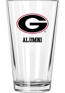 Georgia Bulldogs Alumni 16 oz Pint Glass - White