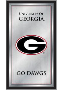 Georgia Bulldogs Fight Song Hanging Back Bar Mirror