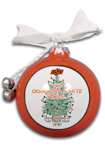 Oklahoma State Cowboys Been Sprucing Up Ornament - Orange