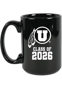 Utah Utes Class of 2026 El Grande Ceramic Mug - White