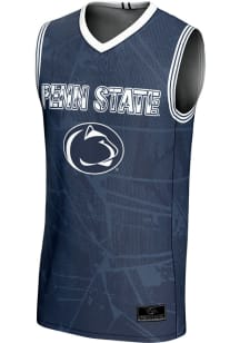 ProSphere Penn State Nittany Lions Youth Vigor Navy Blue Basketball Jersey
