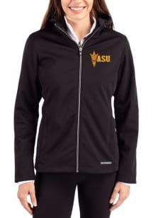 Cutter and Buck Arizona State Sun Devils Womens Black Evoke Light Weight Jacket