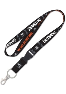 Baltimore Orioles City Connect Lanyard Lanyard - Orange