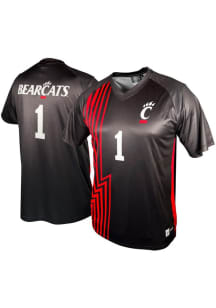 Genuine Collective Cincinnati Bearcats Black Replica Jersey Short Sleeve T Shirt