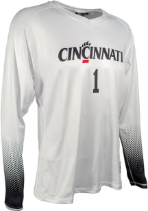 Genuine Collective Cincinnati Bearcats White Replica Jersey Short Sleeve T Shirt