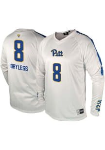 Blaire Bayless Genuine Collective Pitt Panthers White NIL Volleyball Jersey