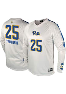 Haiti Tautua’a Genuine Collective Pitt Panthers White NIL Volleyball Jersey