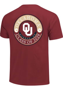 Oklahoma Sooners Crimson Class of 2029 Short Sleeve T Shirt