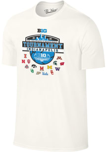 Big Ten Natural 2026 Big Ten Women's Basketball Tournament Skyline Short Sleeve T Shirt