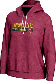 ProSphere Arizona State Sun Devils Womens Maroon Class of 2026 Hooded Sweatshirt