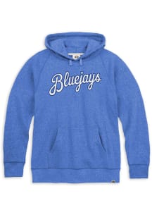 Rally Creighton Bluejays Mens Blue Triblend Fashion Hood
