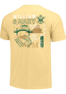 William & Mary Tribe Womens Gold Through the Years Short Sleeve T-Shirt