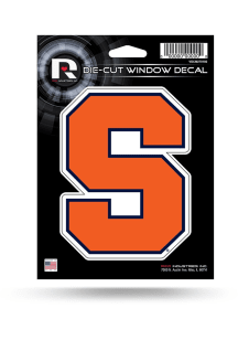 Syracuse Orange Vinyl Die Cut Auto Decal - Orange