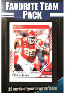 Kansas City Chiefs 20 Pack Collectible Football Cards