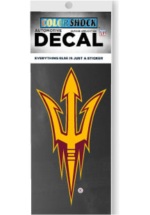 Arizona State Sun Devils Main Mark Auto Decal - Red
