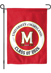Maryland Terrapins Class of 2026 Garden Flag - Red