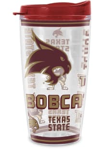 Texas State Bobcats Mayhem 16oz Tritan Tumbler - White