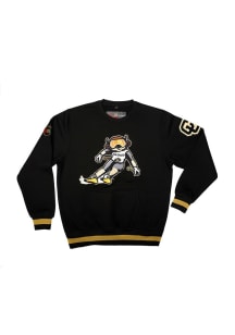 MDJ Originals Colorado Buffaloes Mens Black Varsity Ski Chip Long Sleeve Fashion Sweatshirt