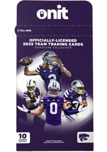 K-State Wildcats 2025 Football Single Pack Collectible NCAA Cards - Purple