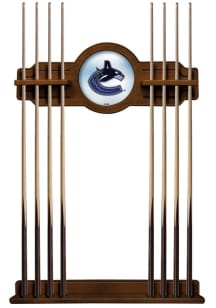Vancouver Canucks Solid Wood Cue Rack Pool Table Accessories