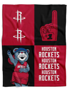 Houston Rockets Domino Swaddle Baby Blanket