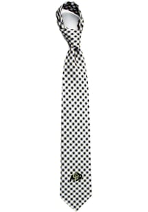 Colorado Buffaloes Gingham Mens Tie