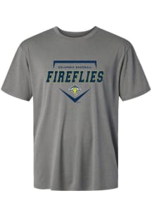 Summit Sportswear Columbia Fireflies Youth Graphite Homeplate Short Sleeve T-Shirt