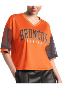 Denver Broncos Womens Anthem Fashion Football Jersey - Orange