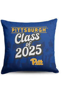 Pitt Panthers Class of 2025 18x18 Throw Pillow - Blue