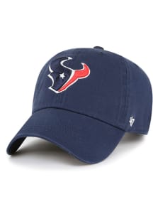 47 Houston Texans Navy Blue Clean Up Youth Adjustable Hat