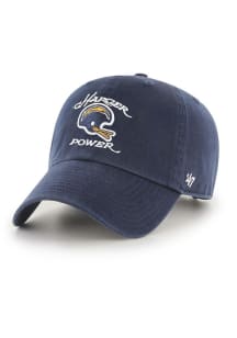 47 Los Angeles Chargers Navy Blue Historic Clean Up Youth Adjustable Hat