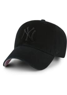 47 New York Yankees Ballpark Clean Up Adjustable Hat - Black