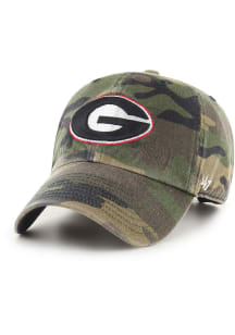 47 Georgia Bulldogs Camo Clean Up Adjustable Hat - Green