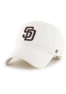 47 San Diego Padres Clean Up Adjustable Hat - White