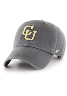 47 Colorado Buffaloes Vintage Clean Up Adjustable Hat - Charcoal