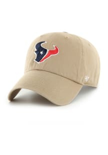 47 Houston Texans Clean Up Adjustable Hat - Khaki
