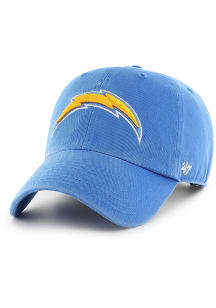 47 Los Angeles Chargers Clean Up Adjustable Hat - Blue