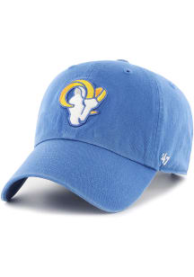 47 Los Angeles Rams Clean Up Adjustable Hat - Blue