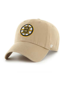 47 Boston Bruins Clean Up Adjustable Hat - Khaki