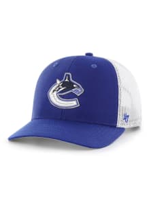 47 Vancouver Canucks Trucker Adjustable Hat - Blue