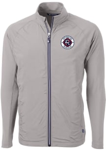 Cutter and Buck New England Revolution Mens Grey Adapt Eco Medium Weight Jacket