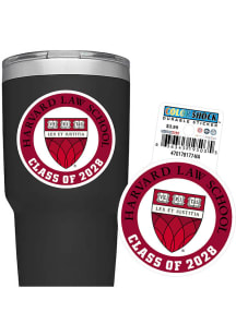 Harvard Crimson Law Class of 2028 Auto Decal - Crimson